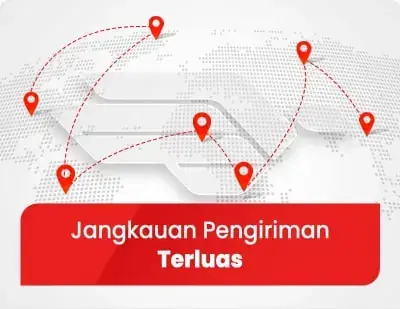 Jangkauan Pengiriman Terluas Ke Wilayah Indonesia